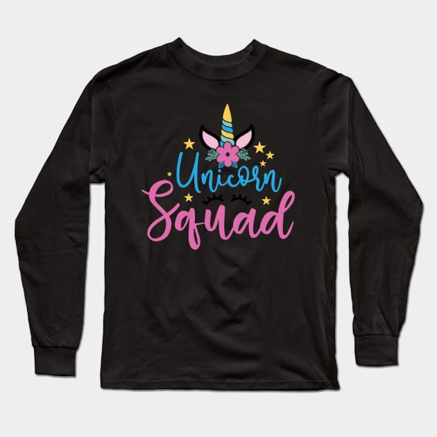 unicorn squad Long Sleeve T-Shirt by busines_night